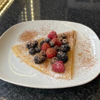 Classic Crepe · Classic French Crepe comes with spread  and your choice of fruits.