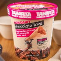 Pint Of Non-Dairy Chocolate Love Ice Cream · A coconut milk based version of our famous Chocolate Love ice cream; chocolate ice cream wit...