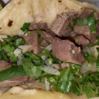 Tacos De Lengua · Beef tongue tacos. Consuming raw or undercooked meats, poultry, seafood, shellfish, or eggs ...