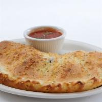 Individual Cyo Calzone · Start with mozzarella and ricotta cheese and then choose up to 4 toppings for free to person...