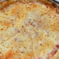Classic Cheese · Red sauce, fresh grated parmigiano reggiano, shredded mozz