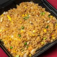 Fried Rice- Appetizer · 2-3 servings of fried rice cooked with mixed vegetables and egg