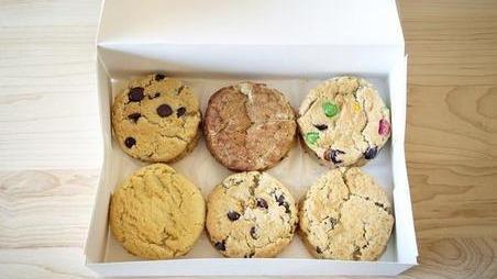 2 Dozen (24) Cookie Bakery Box · 2 dozen (24) cookies of your choosing. Choose your cookie flavors below. Use the 