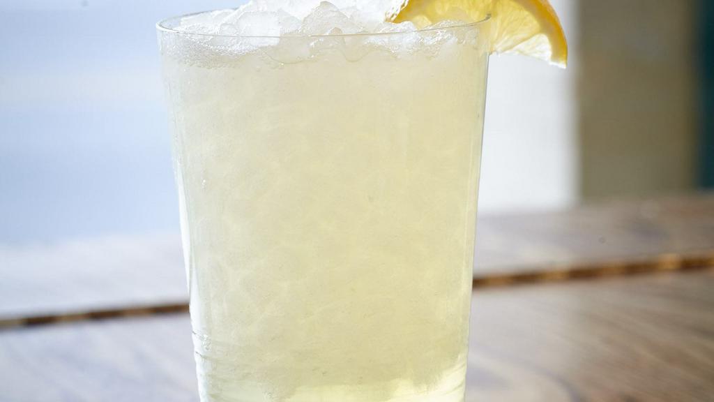 Large Limeade · Freshly squeezed limes added to our housemade lemonade syrup, topped with our famous bullet ice. If you select a flavor shot, in store we add two flavor shots to a large. Select your flavor AND the 