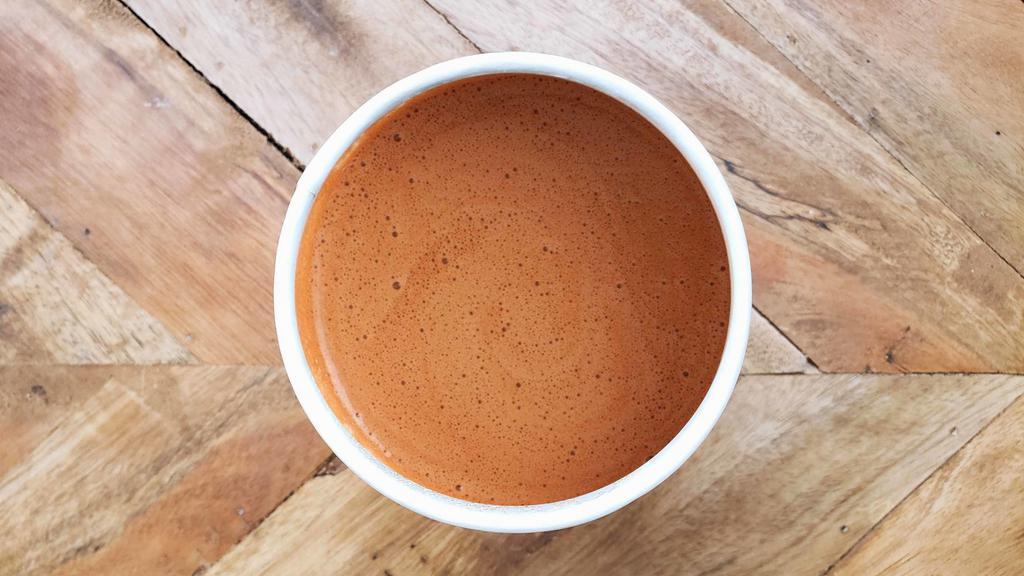 Ghiradelli Hot Chocolate · This 8 ounce cup of ghiradelli hot chocolate is the perfect addition to any of our baked goods.