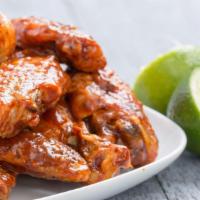 Tandoori Wings · Bawarchi Special! Oven baked chicken wings made with Bawarchi Special Sauce.