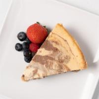 Cheese Cake (Slice) · Keto or gluten free, chocolate marble or plain