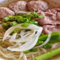 Pho Bo ( Beef Noodle Soup) · Beef noodle soup.