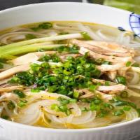 Pho Ga · Chicken noodle soup.
