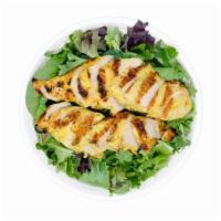 Mixed Greens Salad With Grilled Chicken · 