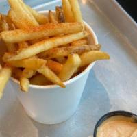 Fries · Lightly Battered and Seasoned