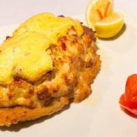 Stuffed Lobster Tail · Stuffed with Seasoned Jumbo Lump Crabmeat & broiled