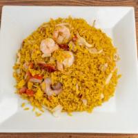 Combination Fried Rice · Chicken, pork, shrimp.