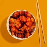 General Tso'S Chicken · Deep fried chicken pieces blended with chef’s special sweet sauce.