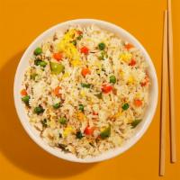 Vegetable Fried Rice · Classic vegetable fried rice with egg.