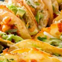 Taco Dinner · 3 tacos filled with your choice of chicken or steak.
