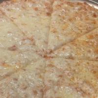 Cheese Pizza  · 12 inch Hand made dough grilled topped with marinara sauce , cheese ,