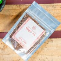 Ginger Lee · Red rooibos, ginger, cinnamon chips, licorice root