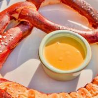 Giant Bavarian Pretzel  · Served with a side of cashew cheese.