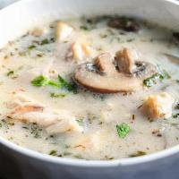 Chicken Coconut Soup For 2 · Spicy. Tom kha gai.