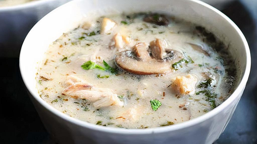 Chicken Coconut Soup For 2 · Spicy. Tom kha gai.