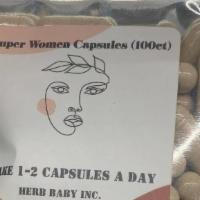 Super Women Capsules · Relieves arthritis; Relieves menstrual cramps and chronic pelvic pain; Eases digestion; Reli...