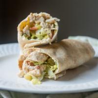 Chicken Shawarma · Thinly sliced chicken marinated with mixed herbs.