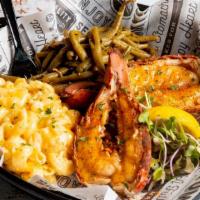 Single Lobster Tail Platter · 1-6 oz Lobster tail. Served w/ your choice of 2 sides