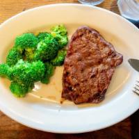 Top Sirloin · Char grilled, nine ounces center cut.

Contains raw or undercooked ingredients. Consuming ra...