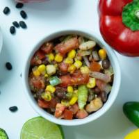 Chipotle Cowboy Caviar (16 Oz) · A blend of beans and corn tossed in a chipotle-lime vinaigrette with red onion, bell pepper,...