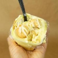Banana Pudding · Vanilla pudding with bananas and nilla cookies