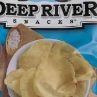 Sea Salt & Vinegar Kettle Cooked Potato Chips · Cause we give a chip too!