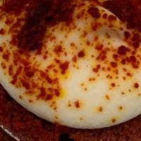 Gf Red Velvet Cake · Alternating layers of gluten free red hued chocolate sponge cake and cream cheese icing topp...