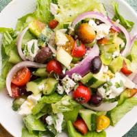 Greek Salad (Large Salad) · Choice of Dressing: Italian, Lite Italian, Ranch, or Greek.