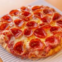 Little Sammy Pizza (4 Piece) · Cheese included. 8-inch Personal Size Pizza with Cheese & 1 Topping.