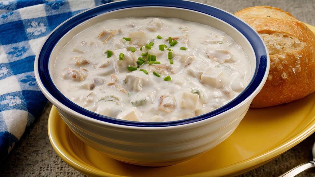 Chowder At Home · Make Ivar's Famous White Chowder at home!  Sold in a frozen sealed bag.  Serves eight 8-ounce cups and comes with easy-to-prepare cooking instructions.