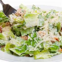 Caesar Salad · Crispy romaine, croutons, Parmesan cheese and Caesar dressing