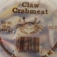 Blue Crab Claw Meat · Please note this product is sold raw, by the each.
