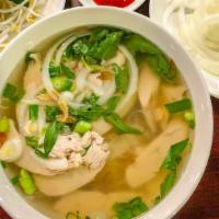 Pho Ga · Chicken noodle soup.