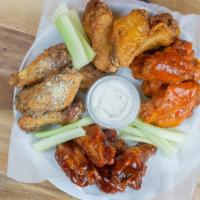 Buffalo Wings (20 Pieces) · !! No All Flat / All Drum, 2 dressing included