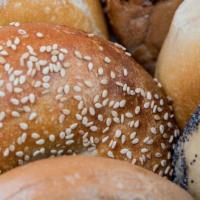 Baker'S Dozen (13) · Customize your Baker's Dozen!. MONDAY + TUESDAY: Get 3 extra bagels - just add your bagel se...