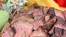 1/2 Wood-Fired Meat / 1/2 Lb Carne En Vara · Wood-fired beef. Wood-fired pork. Texas style smoked sausage. Two sides. / Carne en vara. Co...