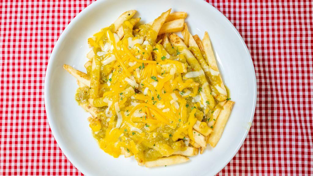Green Chile Cheese Fries · 