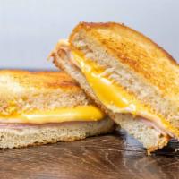 The Melty · Turkey, American Cheese, Muenster Cheese on the bread of your choice.