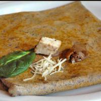 Swiss And Mushroom Crepe · A vegetarians favorite, but if you want to add  protein, Add your own twist to this scrumpti...