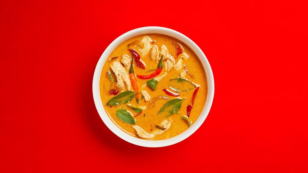 Spicy Panang Curry · This one has peanuts. If you need some time to consider your options, meditate on it.
