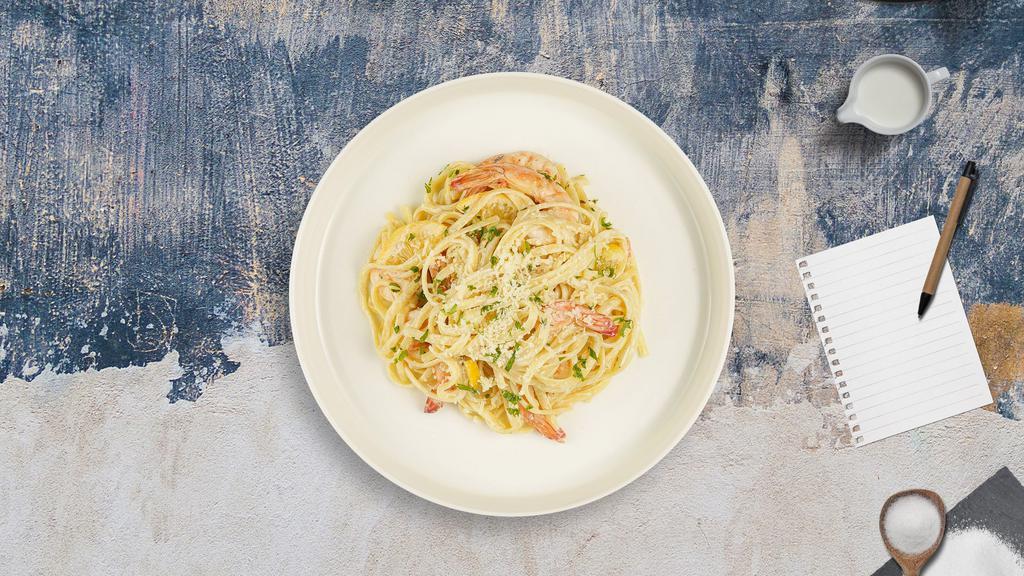 Shrimp Bang · Sautéed shrimp served over your choice of pasta
