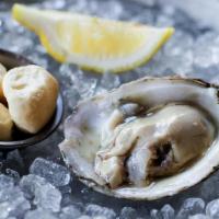 Wally'S · Cherrystone Creek, VA *Our signature house oyster, farmed exclusively for the Walrus! - kiss...
