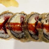 Sushi Platter · 7 pieces of assorted nigiri sushi and tuna or California roll.
