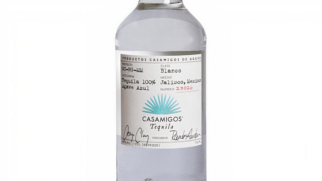 Casamigos · Small batch, ultra-premium tequilas are made from the finest hand-selected 100% Blue Weber agaves, grown in the rich red clay soil and cool climate of the Highlands of Jalisco, Mexico.